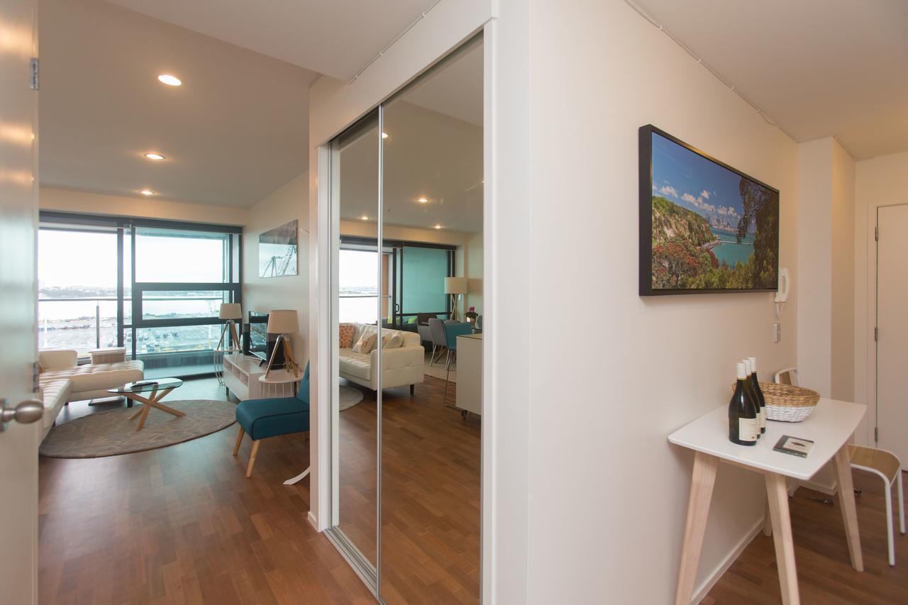Ferienwohnung Perfect Location With Harbour Views Auckland Exterior foto