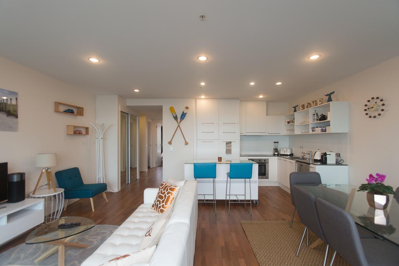 Ferienwohnung Perfect Location With Harbour Views Auckland Exterior foto